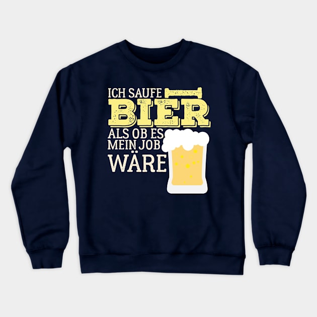 Beer Lover Crewneck Sweatshirt by TeePixelate